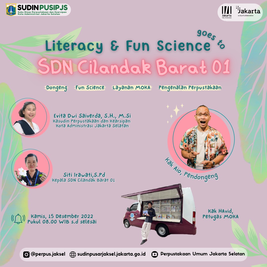 Literacy And Fun Science Goes To SDN Cilandak Barat 01